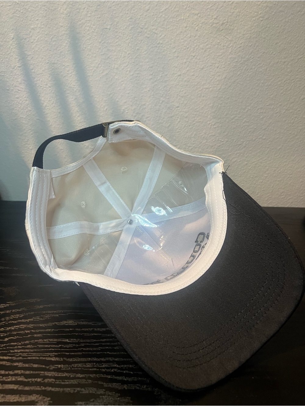 "Could Be Meaner" Cap - White & Black - Picture 2 of 2